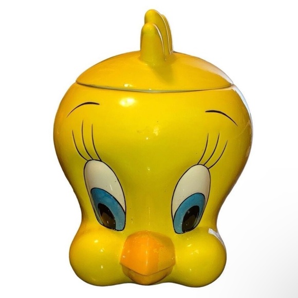 Warner Bros. Other - Vintage Tweety Bird Ceramic Cookie Jar
